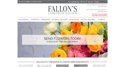 Desktop Screenshot of fallonsflowers.com